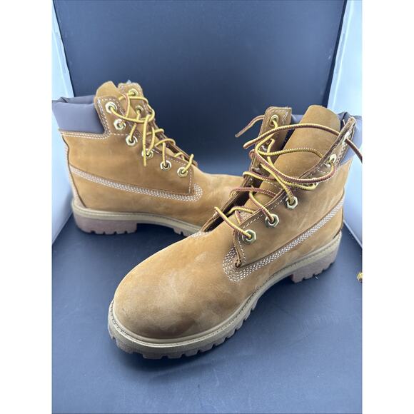 Mens Timberland® Premium 6-Inch Boot - Wheat - Size 5M